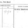 Thompson, Jean (Miss)