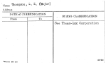 Thompson, L.E. (Major)