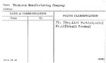 Thompson Manufacturing Company