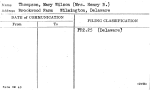 Thompson, Mary Wilson (Mrs. Henry B.)
