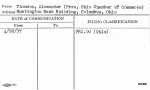 Thomson, Alexander (Pres, Ohio Chamber of Commerce)