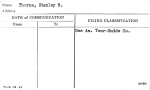 Thorne, Stanley B.