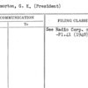 Throckmorton, G.K. (President)