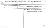 Thursday Evening Group-Marble Collegiate Church