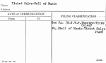 Ticket Sales-Hall of Music