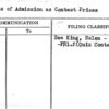 Tickets of Admission as Contest Prizes