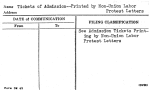 Tickets of Admission--Printed by Non-Union Labor Protest Letters