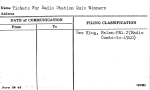Tickets For Radio Station Quiz Winners