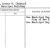 Tidd, Arthur W. (Editor)