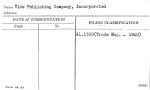 Tide Publishing Company, Incorporated