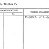 Tieder, William P.