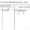 Tien Chu Ve-Tsin Manufacturing Co., Ltd.