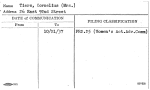 Tiers, Cornelius (Mrs.)