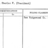 Tietjen, Charles F. (President)