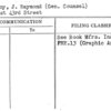 Tiffany, J. Raymond (Gen. Counsel)