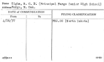 Tighe, B.C.B. (Principal Fargo Senior High School)