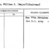 Tighe, William J. (Major) (Chairman)