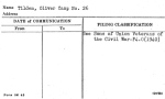 Tilden, Oliver Camp No. 26