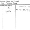 Tillinghast, Helen M. (Miss)