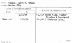 Tjaden, Olive F. (Miss)
