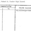 Toaz, Robert K. Junior High School