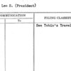 Tobin, Leo S. (President)