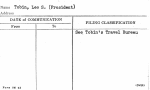 Tobin, Leo S. (President)
