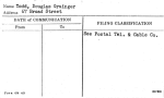 Todd, Douglas Grainger