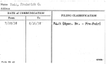 Todd, Frederick G.