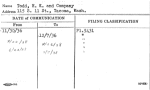 Todd, H.K. and Company