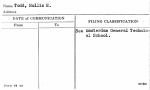 Todd, Hollis H.