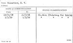 Tolentino, E.V.