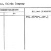 Tomkins, Calvin Company