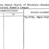 Tompkins Avenue Church of Brooklyn--Business and Professional Women's League