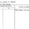 Tomlinson, Helen L. (Miss)