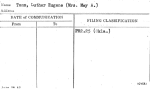 Tomm, Luther Eugene (Mrs. May A.)