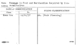 Tonnage in Food and Merchandise Required by Concessionaires