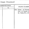 Toral, Joseph (President)