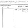 Tourist Exhibits by Foreign Governments or Corporations
