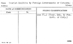 Tourist Exhibits by Foreign Governments or Corporations