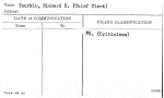 Tourkin, Richard B. (Chief Clerk)
