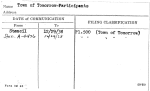 Town of Tomorrow-Participants