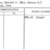 Towner, Harriet C. (Mrs. Horace M.)