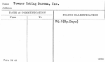 Towner Rating Bureau, Inc.