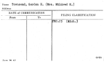 Townsend, Gordon E. (Mrs. Mildred K.)