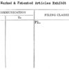 Trade Marked & Patented Articles Exhibit