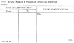 Trade Marked & Patented Articles Exhibit