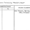 Trade Names Containing "World's Fair"