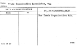 Trade Organization Associates, The