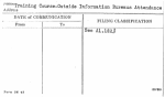 Training Course-Outside Information Bureaus Attendance